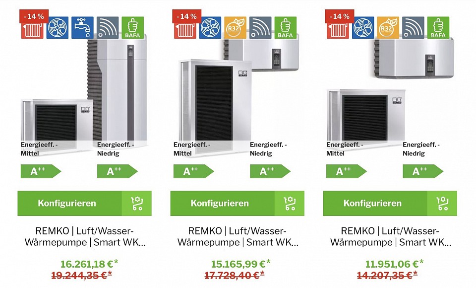 REMKO WKF SMART WÄRMEPUMPE